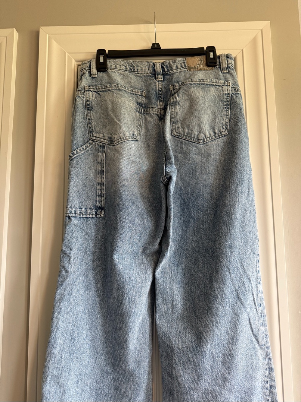 We The Free Light Blue Denim Carpenter Jean